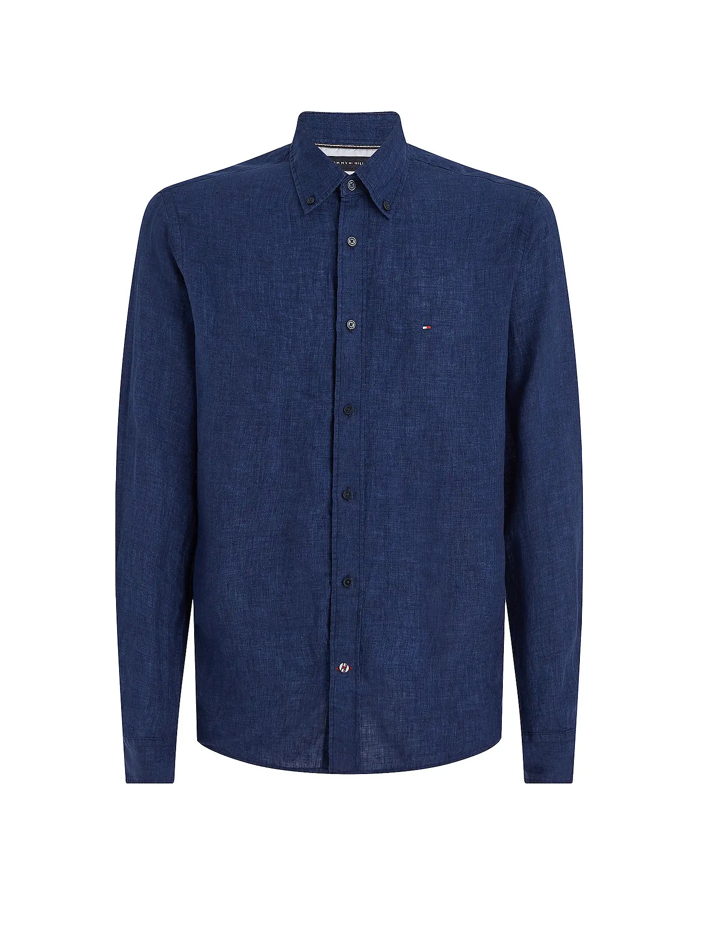 TOMMY HILFIGER | Leinenhemd | blau